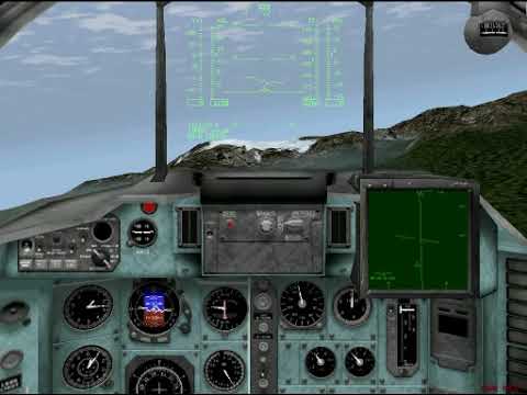 MiG-29/МиГ-29 Fulcrum (PC Game, 1998), прохождение, Обучение 1, тренировочный полет