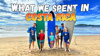 Family Travel to Costa Rica | Cost Break Down 2023