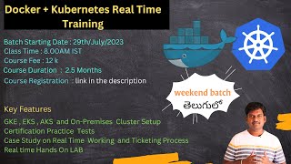 Kubernetes & Docker New batch will be on 29th July at 8AM IST| Kubernetes Weekend batch | 9966231191 screenshot 5