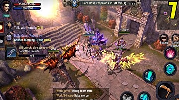 Best MMORPG GAME Like Diablo Blade Reborn - Forge Your Dest Android ios Gameplay Part 7