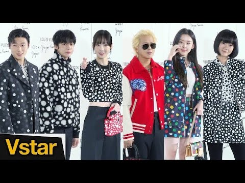.💋 루이비통X쿠사마 야요이 컬렉션 런칭 포토콜 (<strong>MINO</strong>, Monsta X Hyungwon)