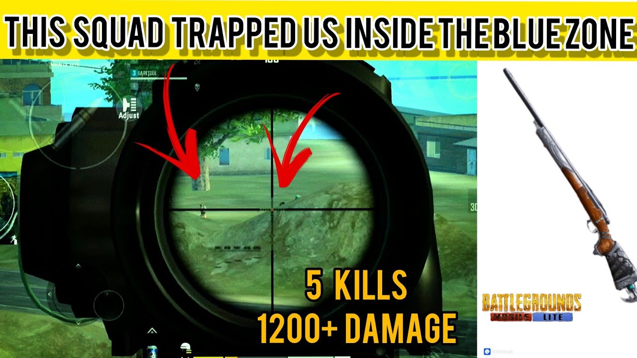 This Pro Squad Trapped Us Inside The Blue Zone PUBG Mobile Lite