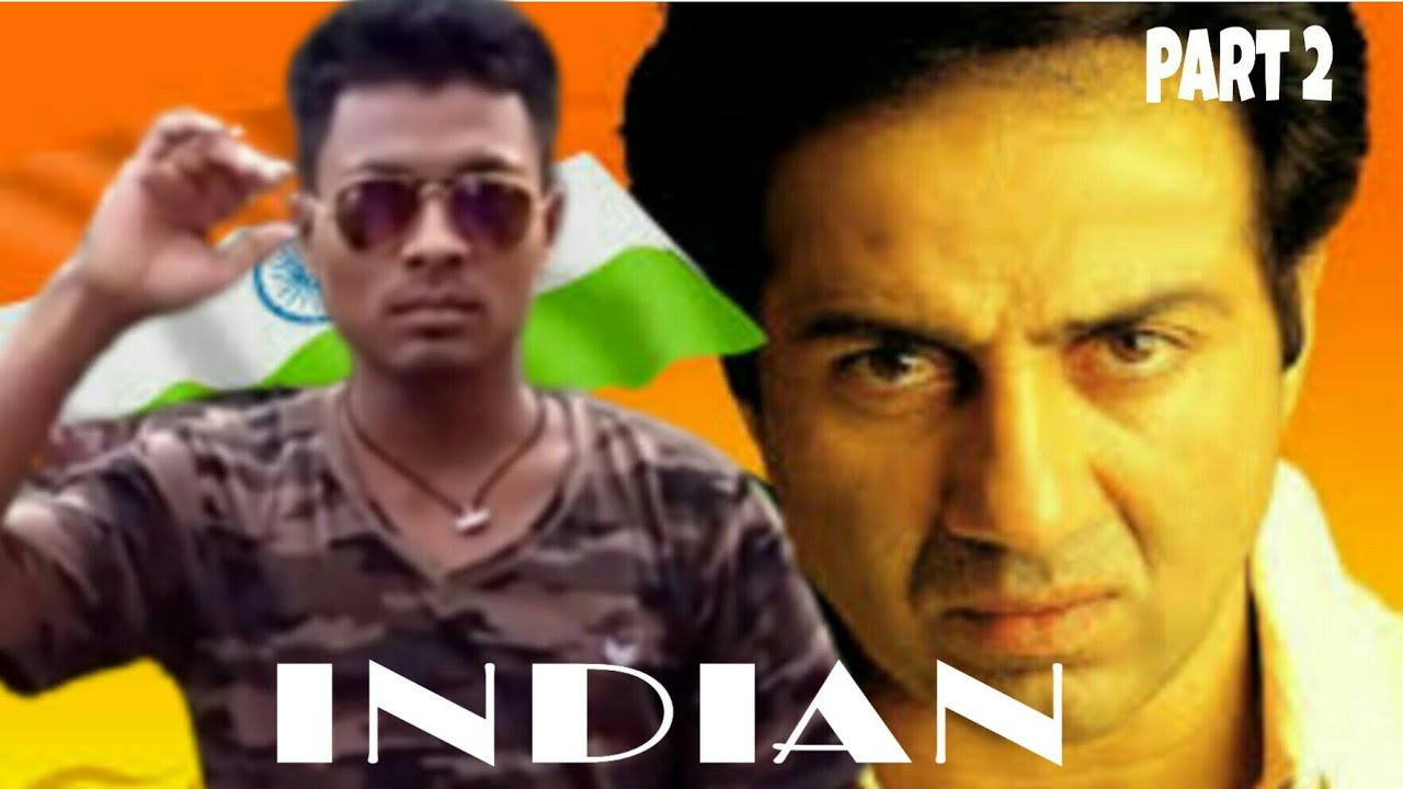 Indian (movie )Sunny Deol full action dialogue spoof (R production R