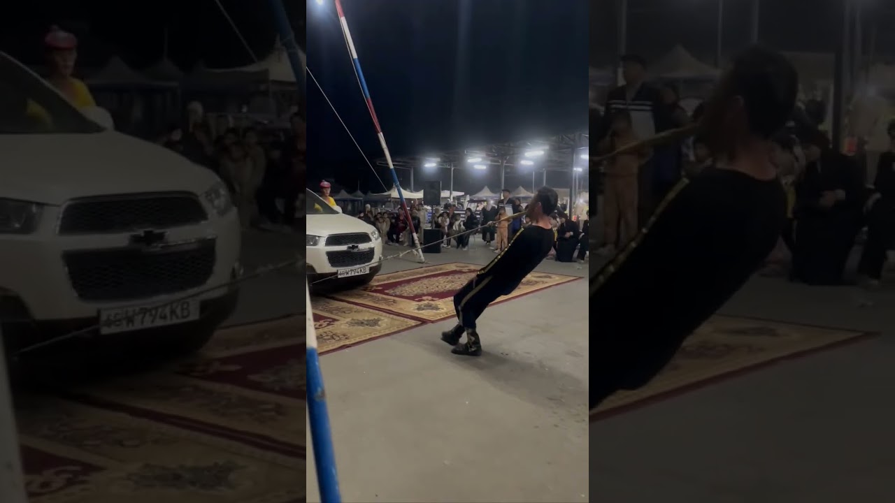 😱Daxshat Polvon 2.5 Tonna Mashinani Tishida Tortdi Video Yoqsa kanalga obuna bolish esdan chiqmasin