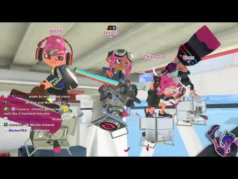 Patch was decent, so streaming Splatoon again