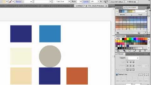 Illustrator: Match Colors with Color Panel