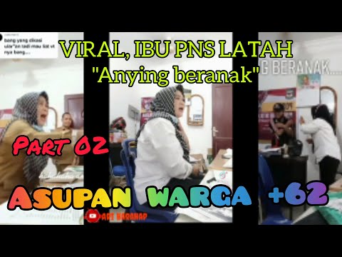 LATAH LUCU VIRAL IBU PNS LATAH BANG UDIN KENA PUKUL PART 02