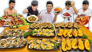 Người Cuối Cùng Ngừng Ăn Buffet Hải Sản Cua Hoàng Hậu và Tôm Hùm Nướng Phô Mai Sẽ Thắng 10 Triệu