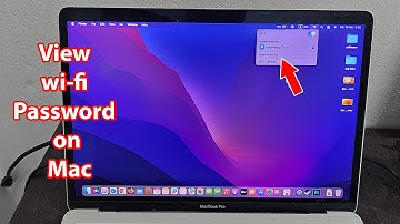 How to see wifi password on macbook
