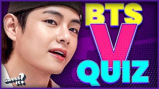 BTS Quiz | How well do you know V? | #btsquiz screenshot 5