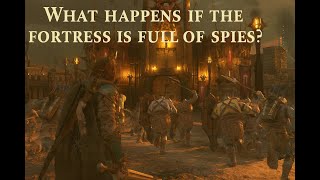 Shadow of war - What Happens If The Fortress Is Full Of Spies?