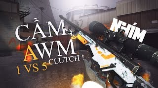 NHISM - CSGO : Khi game thủ chuyên nghiệp PUBG thử chơi CS:GO, Cầm AWM 