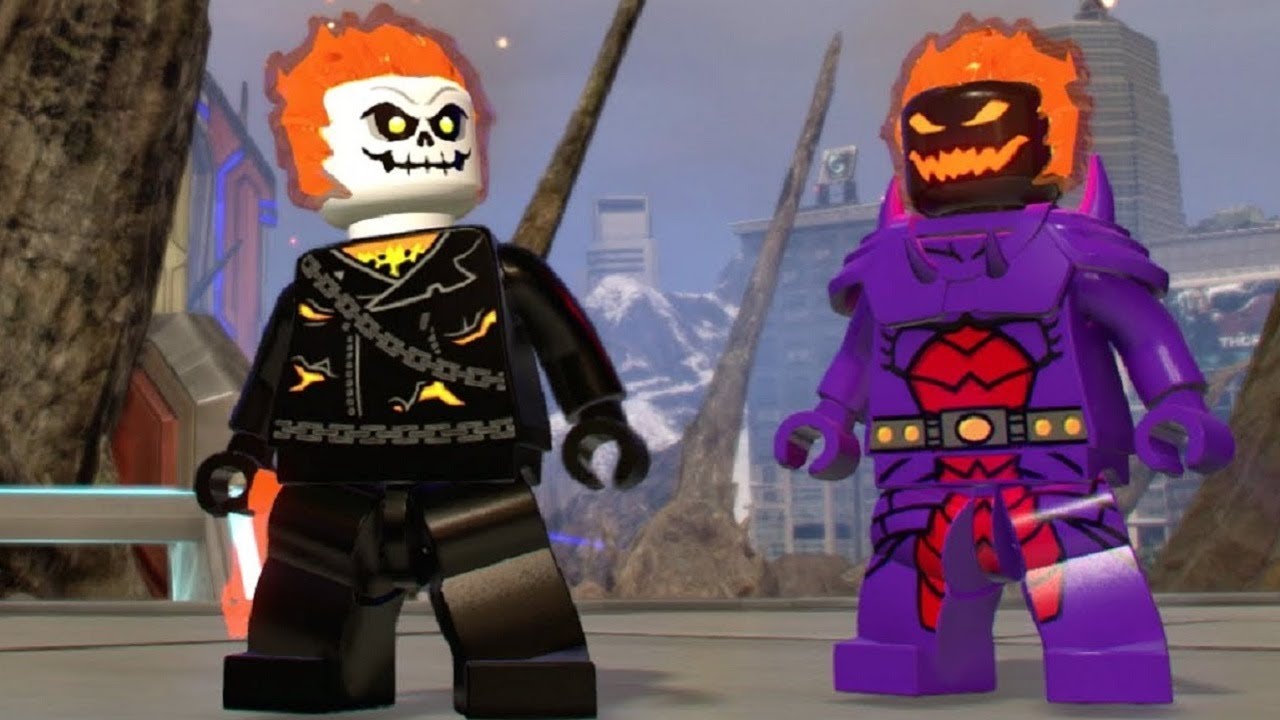 LEGO Marvel Super Heroes Ghost Rider minifigure 