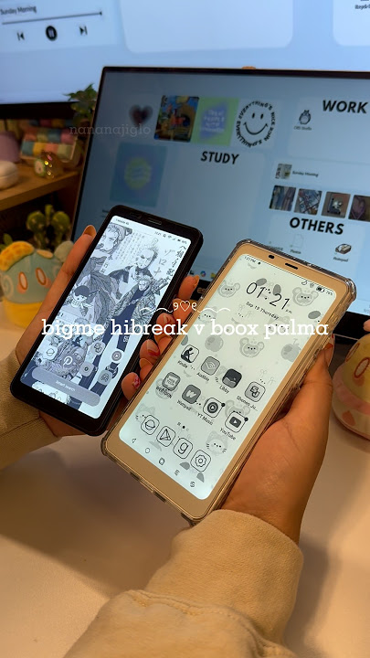✨️bigme hibreak v boox palma #aesthetic #ereader #boox #smartphone #zoro