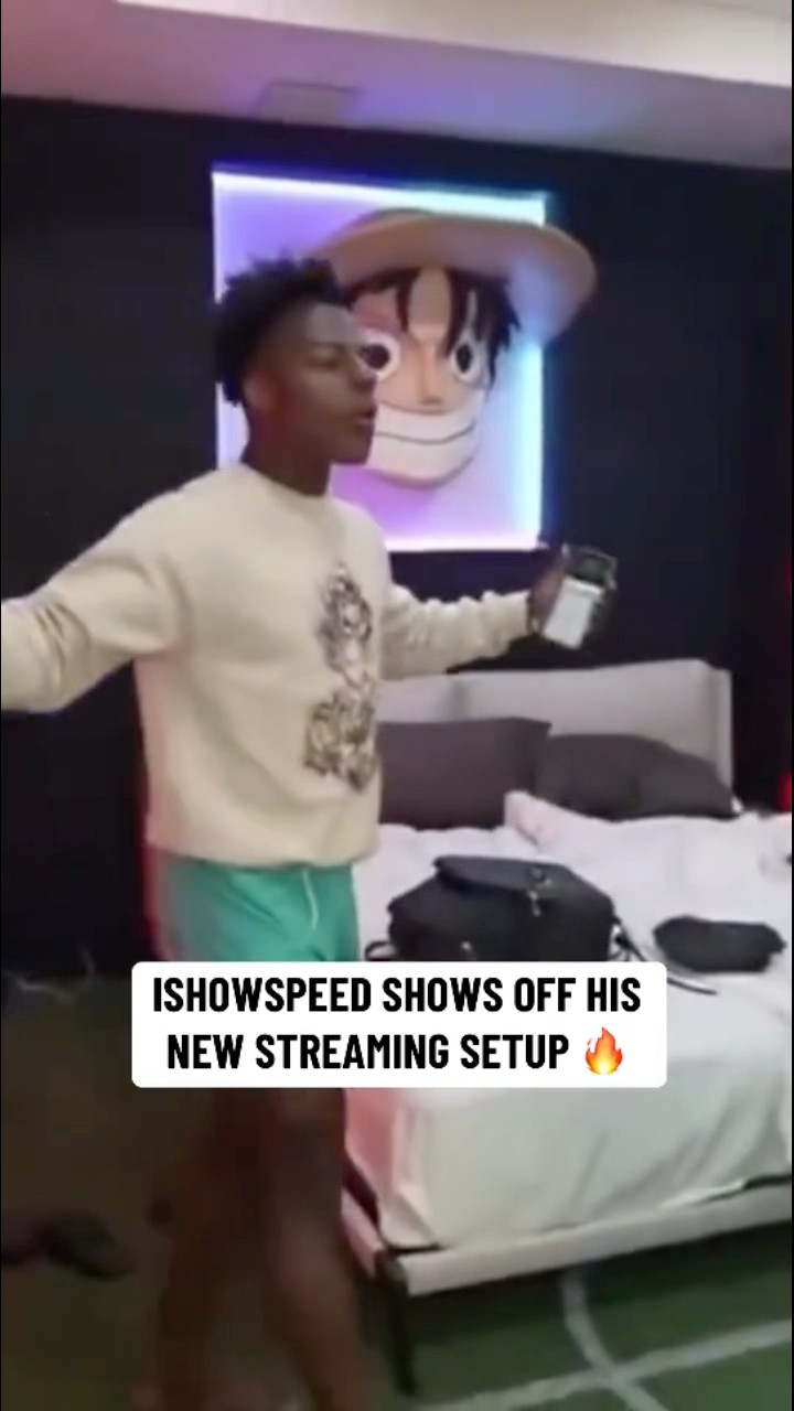 Rate Speed’s new streaming set-up ??
