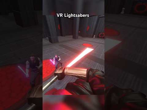 Lightsabers in VR