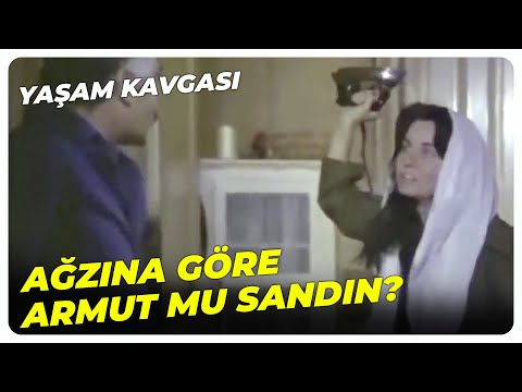Erkeği Çekip Çeviren Kadındır! | Yaşam Kavgası - Fatma Girik Eski Türk Filmi
