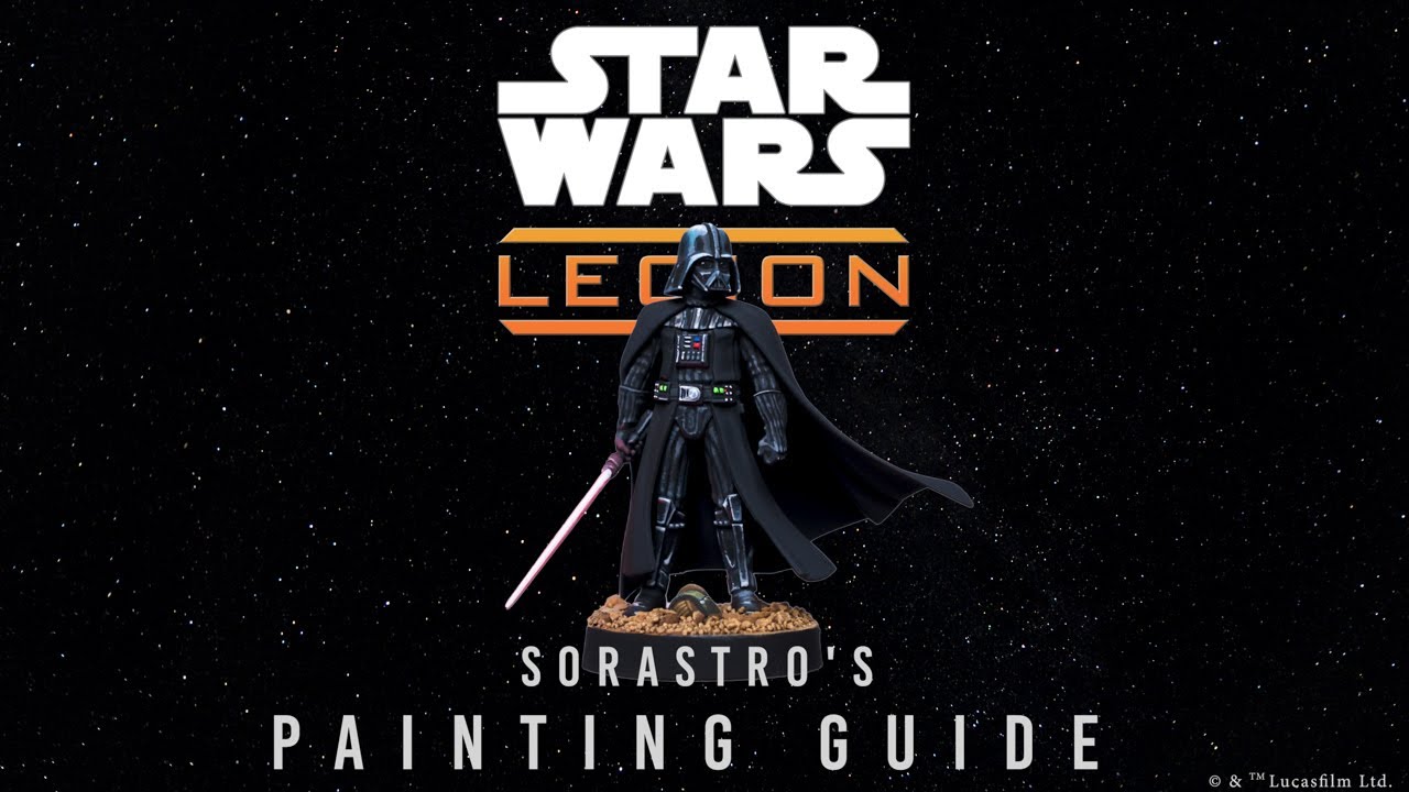 Руководство по покраске Дарта Вейдера — Star Wars: Legion