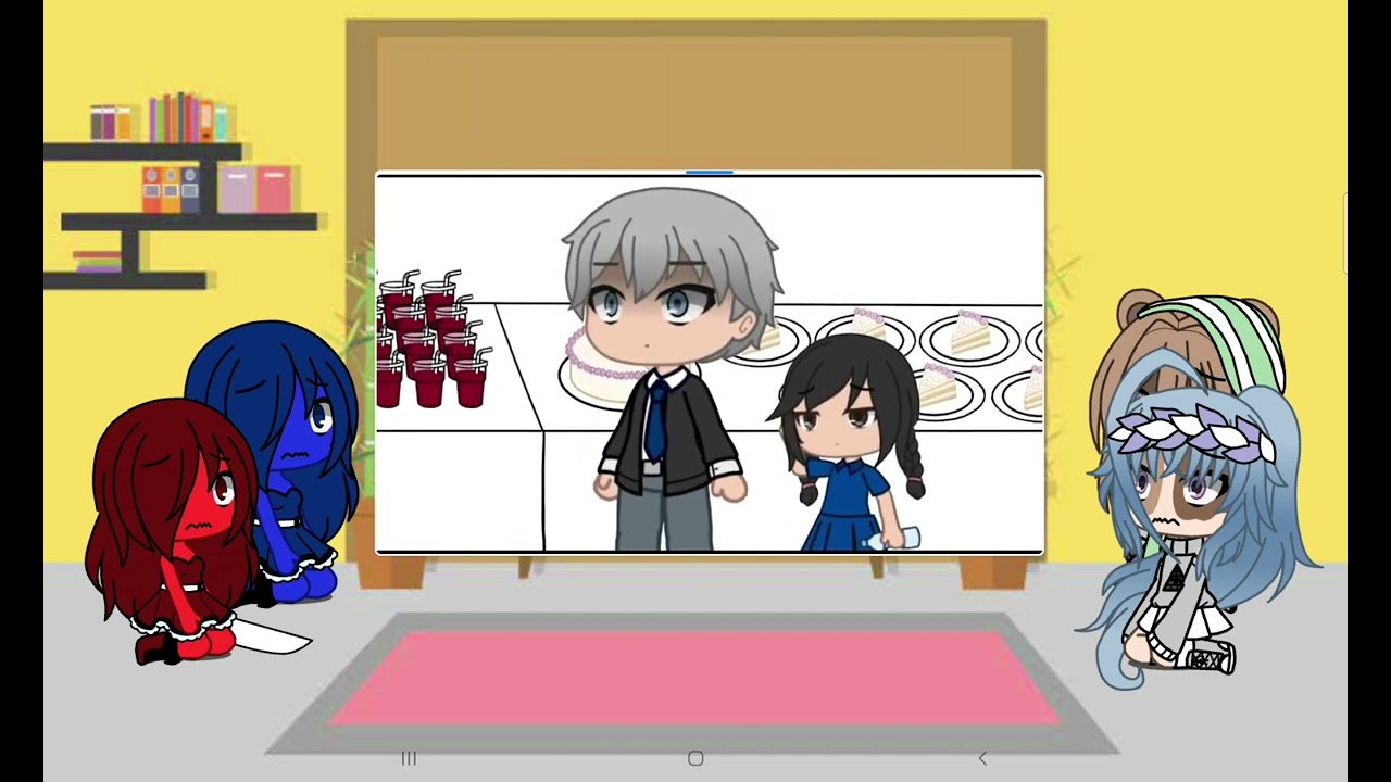 my oc reacting to kaitlyn Flames