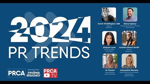 PRCA 2024 Trends