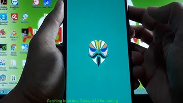Patch boot.img for Rooting Galaxy A30 SM-A305F with Magisk Canary Release