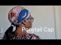 Cap! Purposely For Ponytail #Turban/Auto Gele Cap