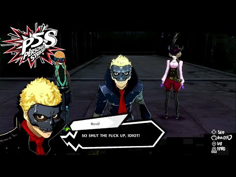 Persona 5 Strikers - Ryuji says the F word