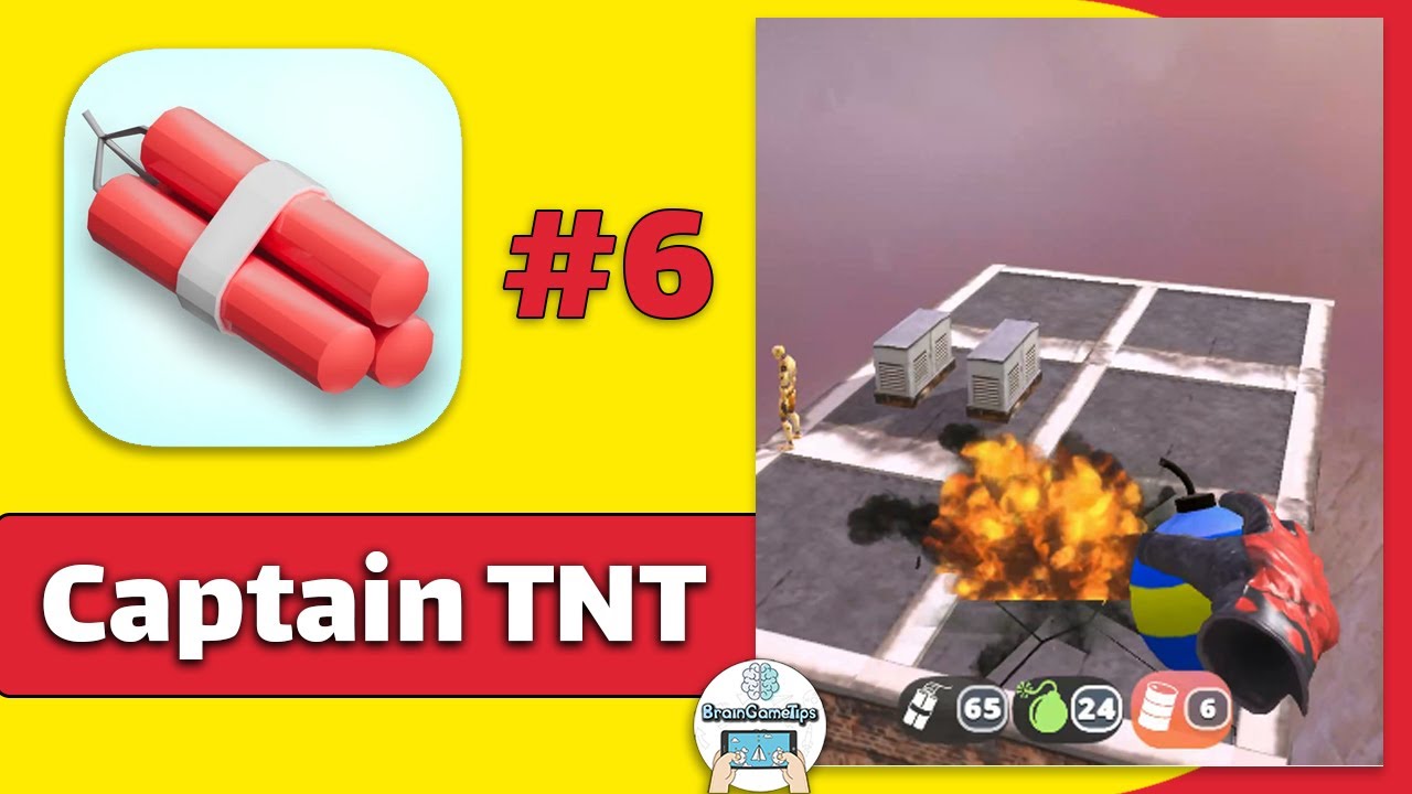 Captain TNT - Part 6 - New Map - Game Play