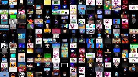 256 Creepypasta Videos Upcoming Jumpscares Played At Once