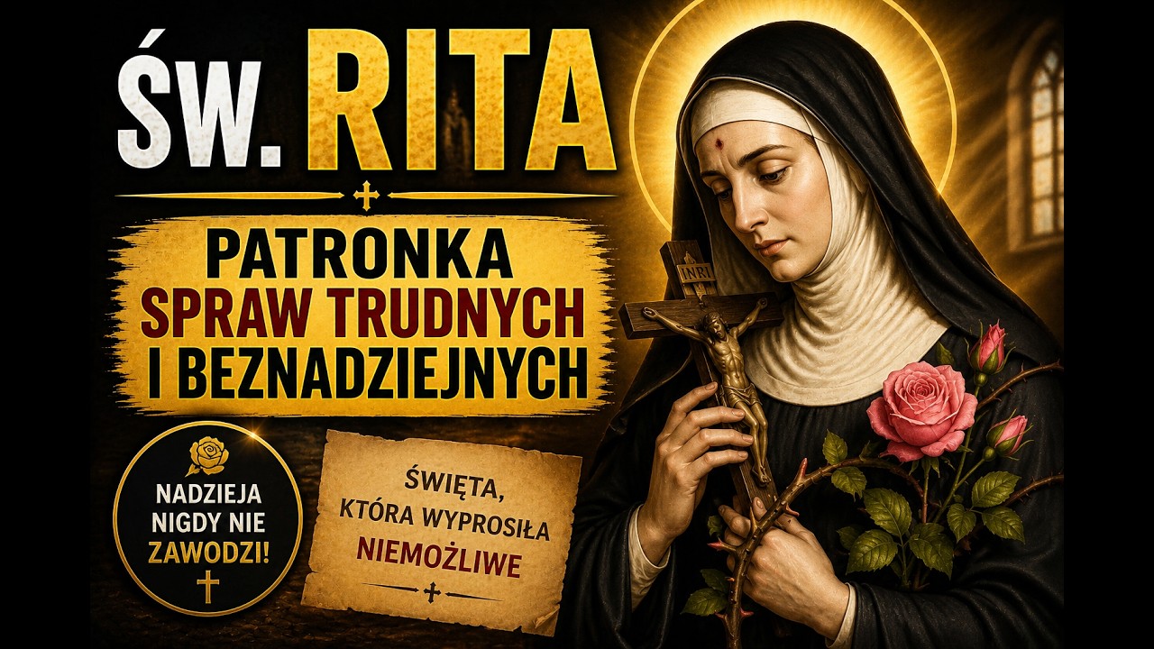 Święta Rita | Patronka Spraw Beznadziejnych | Historia i Modlitwa