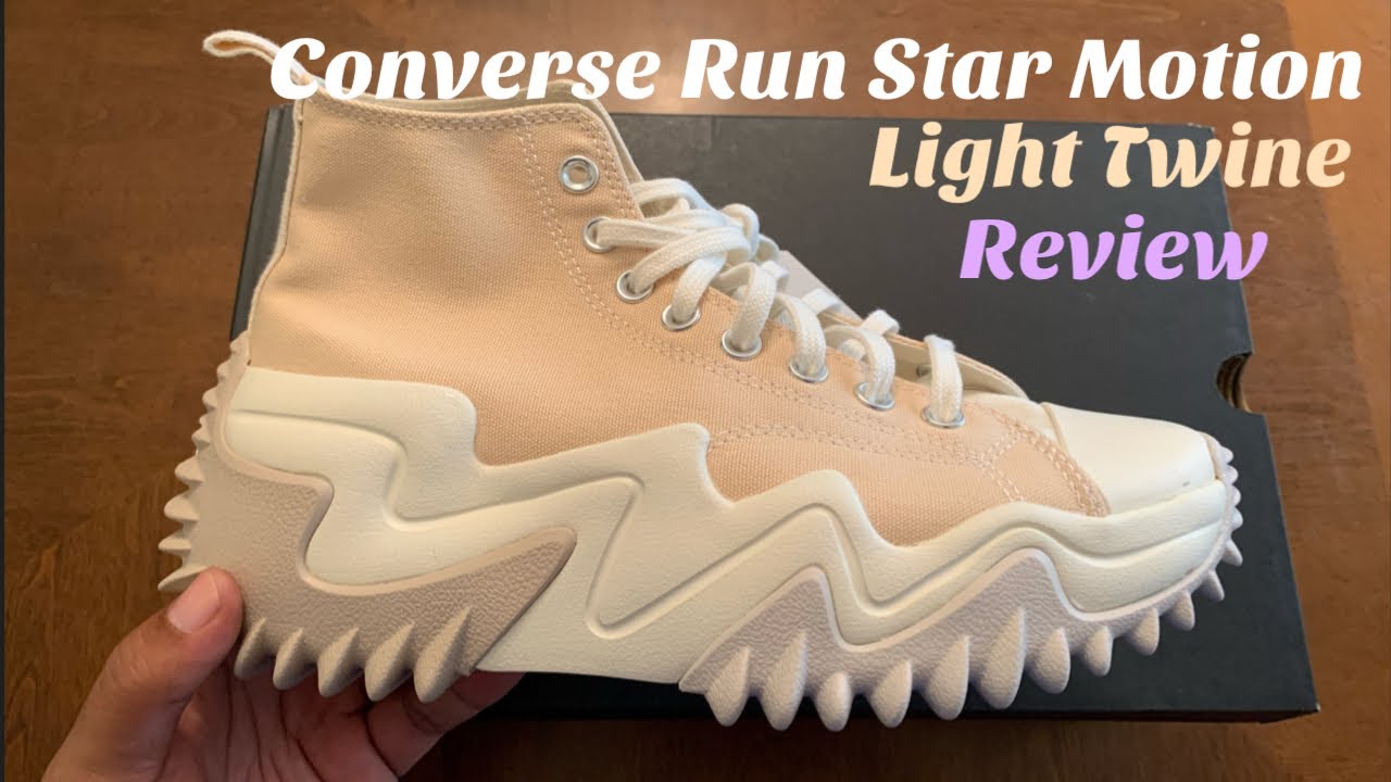 Converse Run Star Motion Hi Trance Form Sneakers in Baby Pink