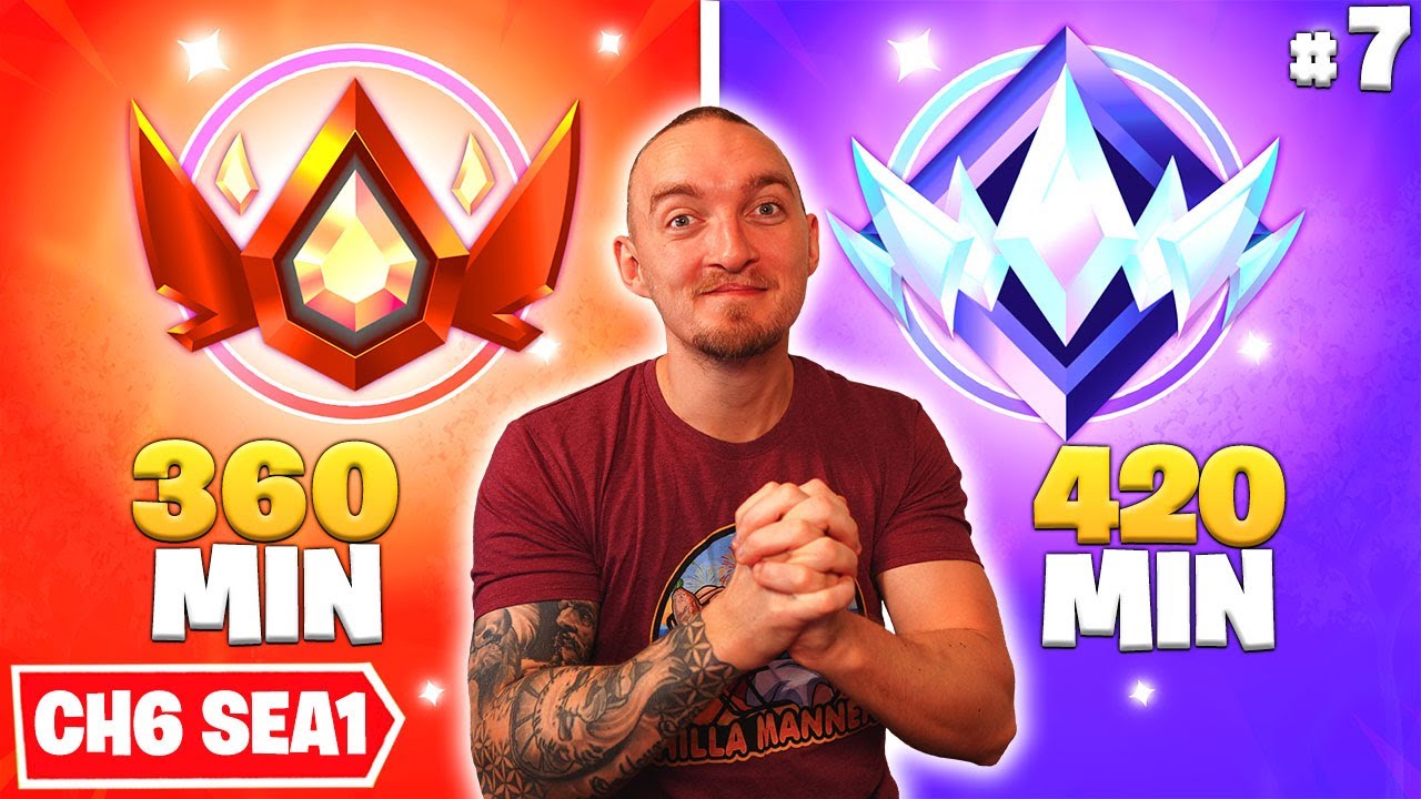 JAG HAR KÖRT 7 TIMMAR RANKAT I FORTNITE SEASON 1 CHAPTER 6