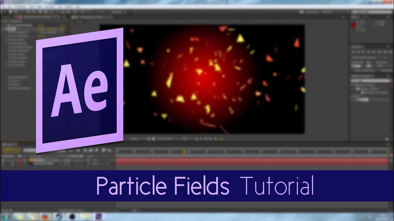 Particle After Effects Tutorial After Effects CC 2014 Tutorial: Particle Fields - YouTube