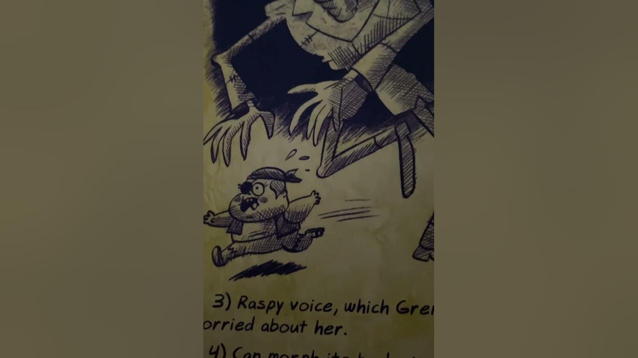 Gravity falls journal 3 summerween trickster page youtube