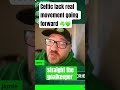 Celtic lack real movement going forward ☘️💚 #celtic #football #podcast #celtictv #shorts