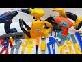 13-Minute Unboxing: A collection of professional power tools, from drills to chainsaws | toy review