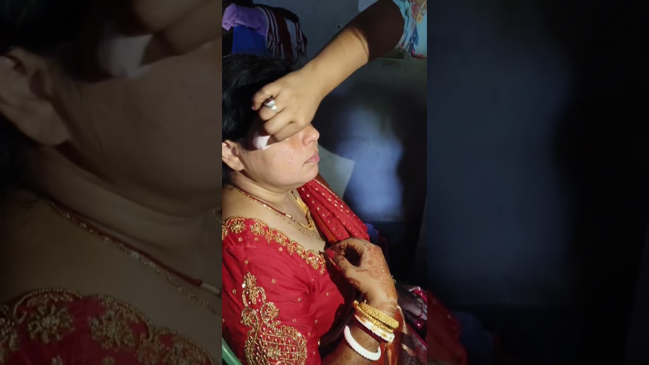 3rd February কালনায় কুলটি নামক একটি গ্রামে ব্রাইড রেডি করতে গিয়ে এক ভয়ঙ্কর পরিস্থিতির মধ্যে....😱😰