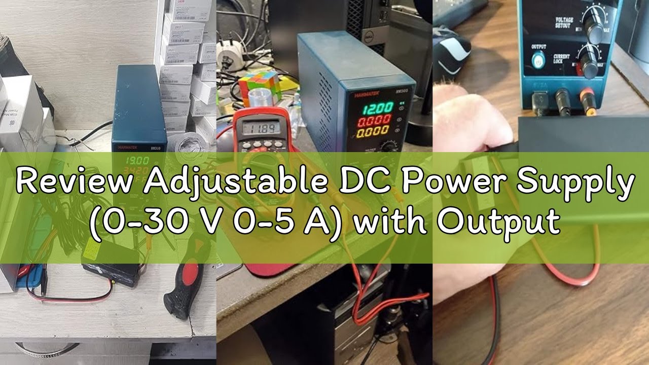 Review Adjustable DC Power Supply (0-30 V 0-5 A) with Output Enable/Disable Button HANMATEK HM305 Mi
