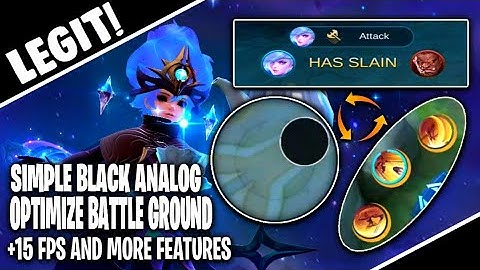 +15Fps, Simple Black Analog And More - ML Script