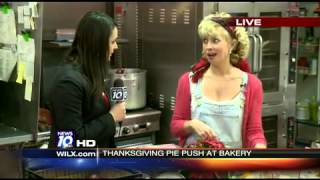 WILX News   Thanksgiving Brings Busiest Day of the Year For Sweetielicious Pies   Nov  2013