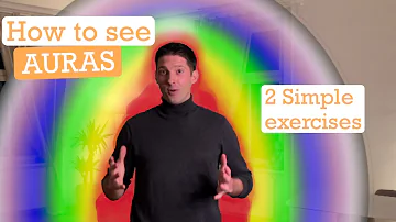 AURAS: Practice & Exercises to see them! - HOW TO SEE AURAS -