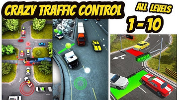 Crazy Traffic Control Game (by BoomHits) Gameplay Walkthrough 1-10 Levels (Android-iOS)
