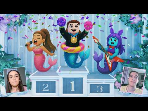 WE BECAME MERMAIDS IN THE SPECIAL ROUND! ★ Teaching My Mom How to Play Dress to Impress on Roblox
