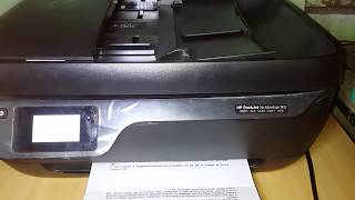 Hp Deskjet 3835 How To Use Automatic Feeder And Flatbed Scanner Youtube