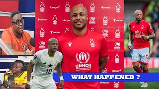 HAS DEDE AYEW BEEN SACKED FROM NOTTINGHAM FOREST WHY DEDE IS OUT OF THE TEAM