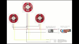 wiring layout for Strobon V2 LED's