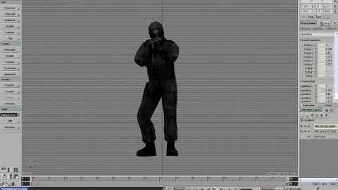 CSPromod mp5 reload with all layers visible