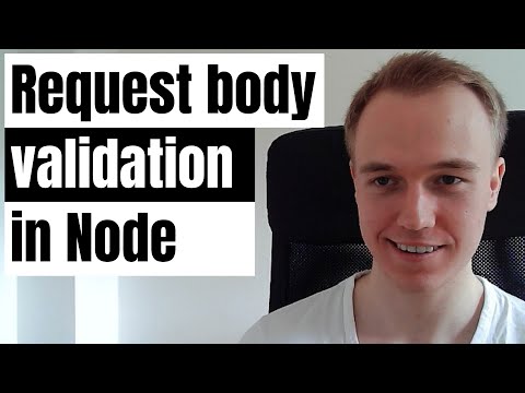 Request body validation in Node with yup | validating JSON schema