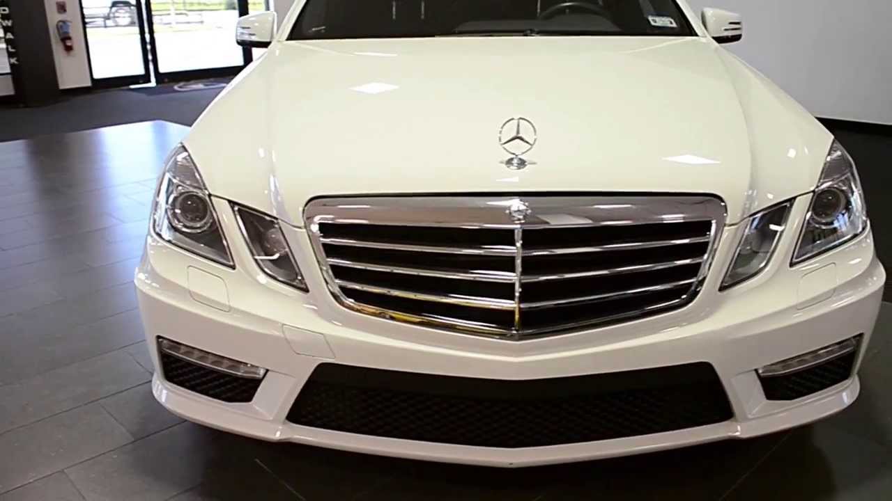 10 Mercedes Benz E63 Amg Gloss White Lt0551 Youtube
