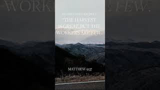 He’s the Lord of the harvest! Scripture of the Day! Subscribe, Like & Share #Scripture #Bible